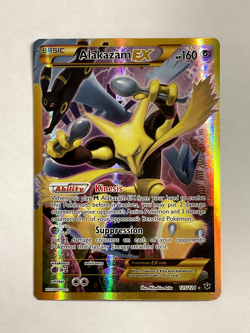 Alakazam EX - 125/124 - XY Fates Collide - Pokemon - Secret Rare - MP - Image 1