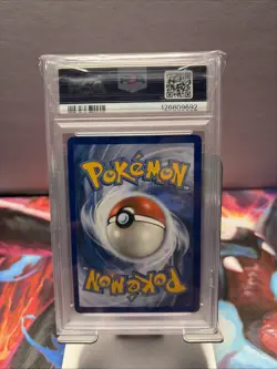 Pokemon Fates Collide Alakazam EX 125/124 Gold Rare Holo Secret Foil PSA 8 - Image 2