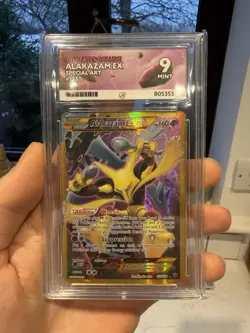 Alakazam EX 125/124 - XY Fates Collide - Ace 9 Mint - Pokemon TCG Secret Rare - Image 1