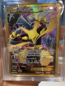 Alakazam EX 125/124 - XY Fates Collide - Ace 9 Mint - Pokemon TCG Secret Rare - Image 3