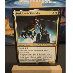 Dark Leo & Shredder (TMT, non foil) MTG - Image 1