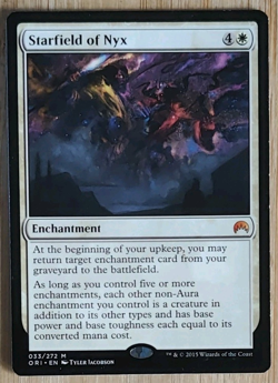 Magic: The Gathering Starfield of Nyx Mythic Enchantment White Regular - Image 1
