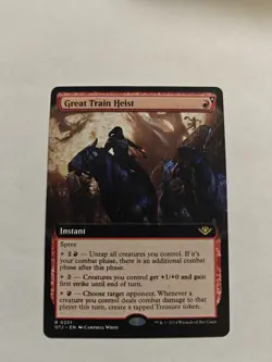MTG Great Train Heist (Extended Art) 331 - Outlaws of Thunder Junction - Image 1