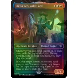 Foil Stella Lee, Wild Card (borderless) X4 Outlaws Of Thunder Junction: Commande - Image 1