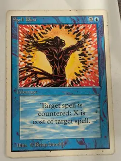 Spell Blast - Unlimited - Magic the Gathering MTG - Image 1
