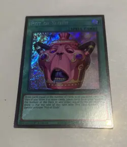 Yu-Gi-Oh Pot of Sloth CORI-EN061 1st Edition Secret Rare Pack Fresh NM - Image 3