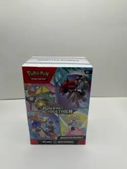 Pokemon TCG: Scarlet & Violet-Journey Together Booster Bundle (6 Packs) SEALED - Image 1