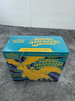 Pokemon TCG Mega Evolution Ascended Heroes Elite Trainer Box NEW SEALED - Image 2