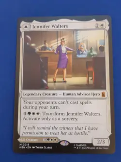 MTG - Jennifer Walters - Regular Mythic #18 - Marvel Super Heroes NM - Image 1