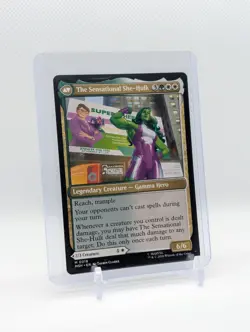 MTG - Jennifer Walters - Regular Mythic #18 - Marvel Super Heroes NM - Image 2
