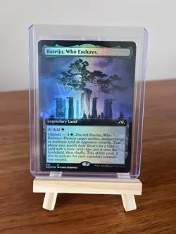 MTG Boseiju, Who Endures Kamigawa: Neon Dynasty 501 Rare Legendary Land EN - Image 1