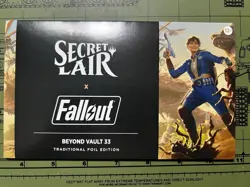Magic Secret Lair x Fallout Beyond Vault 33 Traditional Foil Box - Image 1