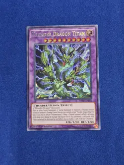 Yugioh Thunder Dragon Titan SOFU-EN036 Secret Rare - Image 1