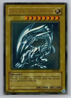 Yu-Gi-Oh! Video Game Promotional Cards #DDS-001 Blue-Eyes White Dragon - Image 1