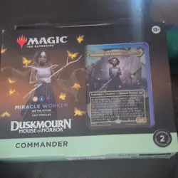 Magic: The Gathering Duskmourn Commander Deck Miracle Worker (Brand new, Sealed) - Image 1