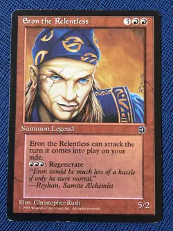 MTG 1x Eron the Relentless LP Homelands (multi available 2 3 4) Magic - Image 2