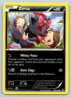 ZORUA 90/162 C BREAKTHROUGH POKEMON MP ARIGA - Image 1