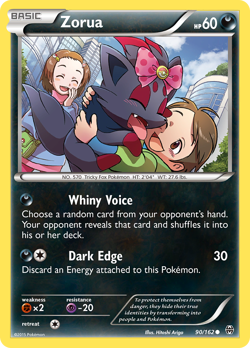 ZORUA 90/162 C BREAKTHROUGH POKEMON MP ARIGA - Image 4