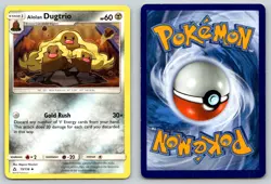 ALOLAN DUGTRIO 79/156 UC ULTRA PRISM POKEMON MP MIZUTANI - Image 3