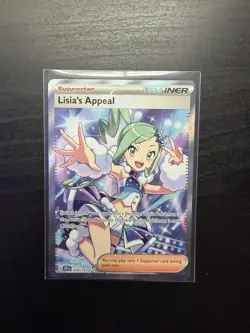 Pokemon TCG Lisia's Appeal Full Art Trainer Card 234/191 Surging Sparks - Image 1