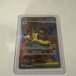 Mega Lucario Ex #160 Pokemon Mega Evolution - Image 1