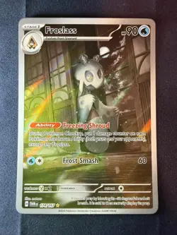Froslass 174/167 Illustration Rare Twilight Masquerade Pokemon NM/M - Image 1