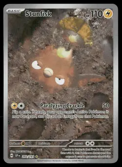 Stunfisk 202/191 Illustration Rare Surging Sparks Pokemon NM/M - Image 1