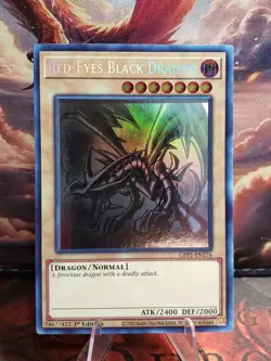 Red-Eyes Black Dragon (Ghost Rare) GFP2-EN176 Ghosts From The Past 2nd Haunting - Image 1