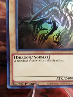 Red-Eyes Black Dragon (Ghost Rare) GFP2-EN176 Ghosts From The Past 2nd Haunting - Image 3