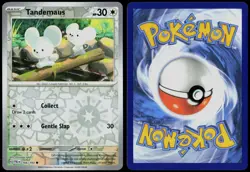 Tandemaus 166/193 Common Paldea Evolved Pokemon Card Reverse Holo Near Mint - Image 3