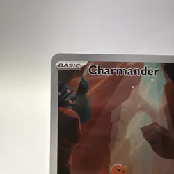 Charmander 168/165 Sv: Scarlet & Violet Pokemon 151 (IR) Illustration Rare - Image 2