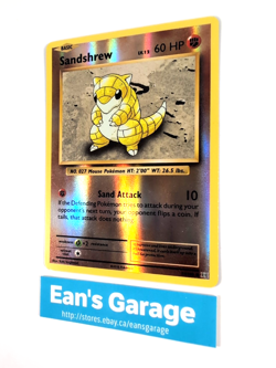 Pokemon Sandshrew Basic 54/108 XY Evolutions Reverse Holo common - MN - Image 3