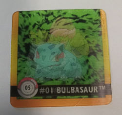 Vintage Rare Action Flipz #05 Bulbasaur/Ivysaur Premier Edition Pokemon Card HP - Image 1