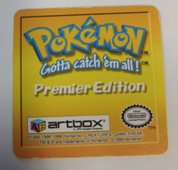 Vintage Rare Action Flipz #05 Bulbasaur/Ivysaur Premier Edition Pokemon Card HP - Image 2