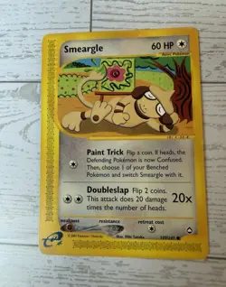 The Pokemon Company Pokemon TCG Smeargle 109/147 Aquapolis 2002 - Image 1