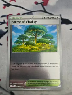 Forest of Vitality 117/132 Uncommon Mega Evolution Pokemon Reverse Holo NM - Image 1