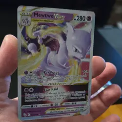 Nintendo Pokemon TCG Pokemon GO Mewtwo V 030/078 Mewtwo VSTAR 031/078 Holo - Image 4