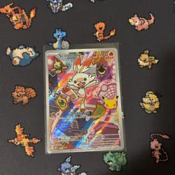 Pokemon TCG First Partner Illustration Series 2 Grookey Scorbunny Sobble NM - Image 4
