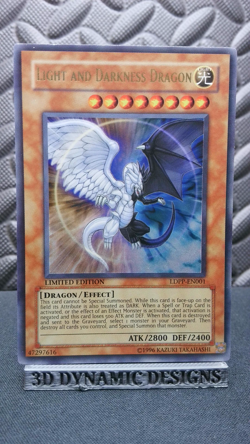 | Yugioh Light and Darkness Dragon LDPP-EN001 Ultra Rare Light Power Pack NM - Image 1