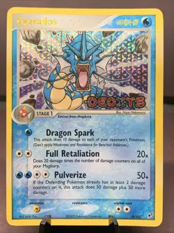 Pokemon TCG Gyarados 8/107 EX Deoxys Reverse Holo Stamped 2005 MP-/HP - Image 1
