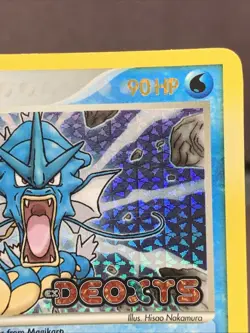 Pokemon TCG Gyarados 8/107 EX Deoxys Reverse Holo Stamped 2005 MP-/HP - Image 3