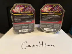 Pokemon TCG Mega Moonlit Tin Lot of 2 Factory Sealed Gengar Ex & Clefable Ex - Image 2