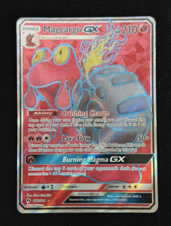 Pokemon TCG Magcargo GX 198/214 Lost Thunder SM Ultra Rare Full Art Near Mint NM - Image 5