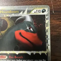 Pokemon Houndoom Prime 82/90 Undaunted Holo Ultra Rare Lightly Played - Image 3