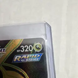 Pokemon TCG Rayquaza VMAX Secret Rare Holo Rapid Strike TG29/TG30 EN 2022 - Image 3