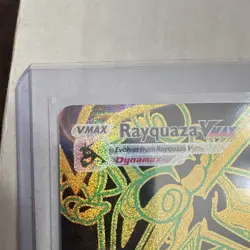 Pokemon TCG Rayquaza VMAX Secret Rare Holo Rapid Strike TG29/TG30 EN 2022 - Image 4