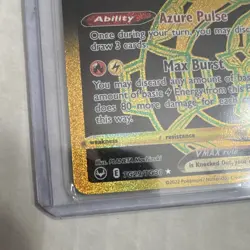 Pokemon TCG Rayquaza VMAX Secret Rare Holo Rapid Strike TG29/TG30 EN 2022 - Image 5