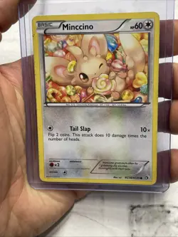 Minccino RC18/RC25 Legendary Treasures: Radiant Collection Pokemon TCG MP+ Card - Image 1