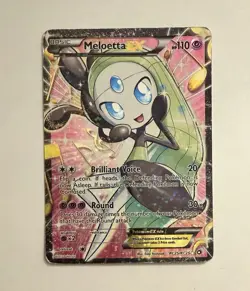 The Pokemon Company Meloetta EX RC25/RC25 Radiant Collection Full Art Holo EN - Image 1
