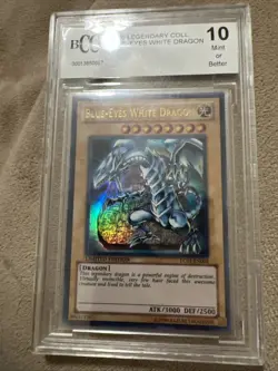 BCCG 10 MINT YuGiOh Blue Eyes White Dragon LC01-EN004 Legendary Collection 2010 - Image 3
